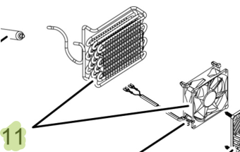 Isotherm SBD00183AA – Condenser + Fan for BI29(II)/BI41(II) Dual Refrigerators