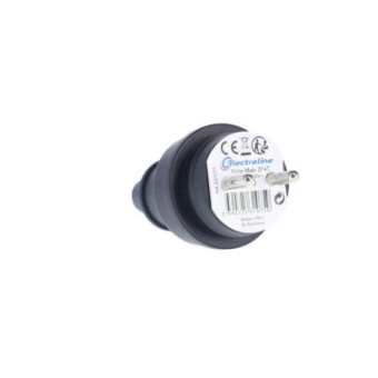 Male Plug 16A / 230V Rubber (Bulk)