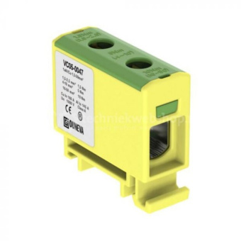Ouneva Terminal Block - Yellow / Green