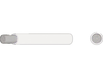 Oceanflex Tinned Copper Cable White 2.5 mm² 30 m