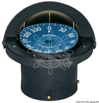 Osculati 25.087.02 - RITCHIE Supersport Compass 4"1/2 Black/Blue