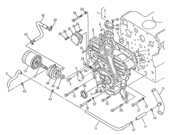 Nanni Diesel 970310536 - BOLT for 5.250TDI