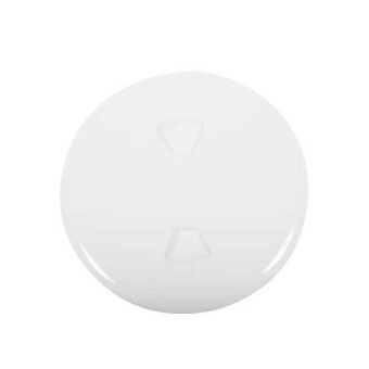 Plastimo 93171 - White Deck Plate 8' Screw-out Clear