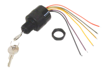 Sierra MP41070 - Ignition Switch, 3 Positions, Off-Run-Start (Continuous), Max Wall Thickness 16mm, 6-Wires