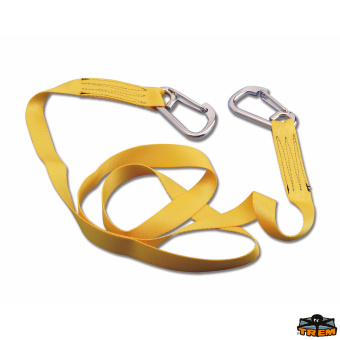 Trem B1400200 - Fastening Belt For Safety Harness 200 cm Equipped With Two Snap Hooks