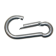 AISI 316 Carabiner With Swallow Tail Closure 4X40 mm