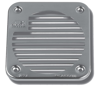 Marinco 11060 - AFI Concealed Dual Horn Cover Stainless Steel Grill