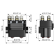 Quick Contactor T6415 4 Terminals 2500 Watt - 12 Volt