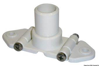 Osculati 29.921.31 - Nylon Mount With Adjustable Base For Installation