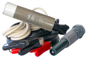 Rule IL500PK-24 - Slimline 1920 L/h 24V Portable Inline/Submersible Pump Kit Universal