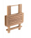 ARC Marine Foldable Table With Insert Brest Unoiled