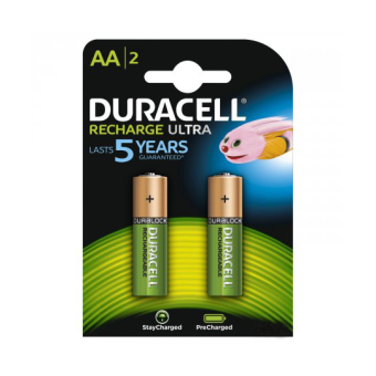 Duracell Rechargeable Battery 1300 mAH AA Type