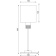 Prebit LED Kira with USB-C 393mm Glossy Chrome Red/Warm White 10-30V 3W Dimmable