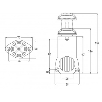Water Drains For Inflatables 36-42 mm