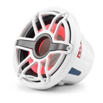 JL Audio 010-03085-00 - M6-10'' Marine Subwoofer Sport Style White With LED