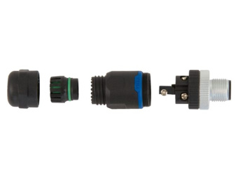 Wema 220035 - Male Field Installation Connector NMEA2000 Male Cable Plug