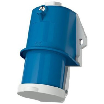 Mennekes 847 Surface-Mounted 3-Pole 16A Connector Socket - IP44