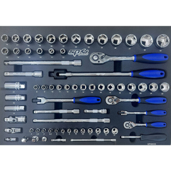 SP Tools EVA Toolkit Metric Sockets and Accessories Drawer (67 pcs)