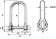 Wichard 1265 - Self-locking Large Shackle Stainless Steel 10 mm