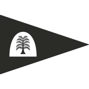 Protestant Mourning Boat Flag & Pennant