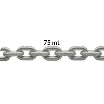 Galvanized Calibrated Chain 75 m 10 mm