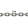 Galvanized Calibrated Chain 75 m 10 mm