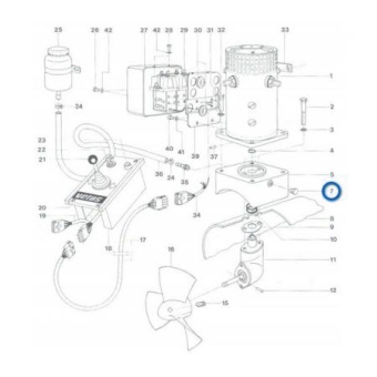 Vetus ST57 - Plug 1/4" BSP