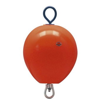 Plastimo 57584 - Mooring buoy with rod white Ø 39 cm