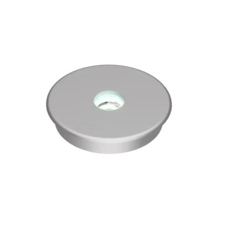 Lopolight 400-221 - Decklight, White/White/Red Light, Flush Mount, Silver