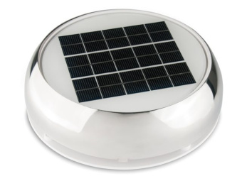 Marinco 4" Day/Night Solar Vent - Stainless Steel 254 Ø mm