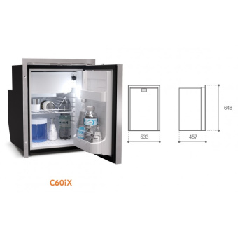Vitrifrigo 0400-0378 - C62 iX OCX2 Refrigerator
