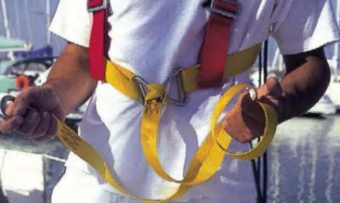Plastimo 31558 - Single Harness Tether, 1 Screw-type Hook