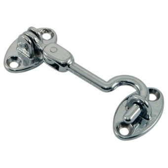 Euromarine Chrome-plated Articulated Hook - 100mm