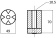 Osculati 43.512.00 - Zinc Anode B