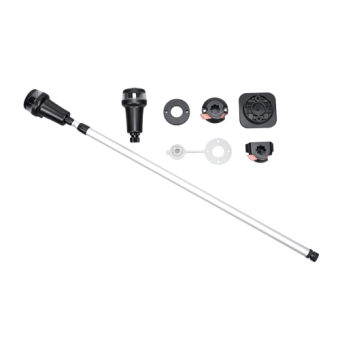 Allpa Portable LED Navigation Light Kit With Telescopic Aluminum Tube, L=790-1358mm With Adapter Kit