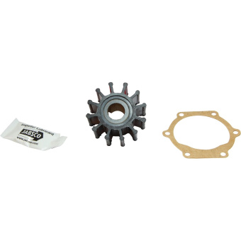 Jabsco 4568-0001-P - Neoprene Key Drive Pump Impeller (12 Blade, OD 57mm, W 31.5mm)