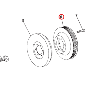 Northern Lights R518277 - Pulley (M1166AMCA)