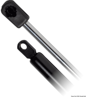 Osculati 38.115.00 - Gas Spring Eye/Ball 355 mm 18 kg