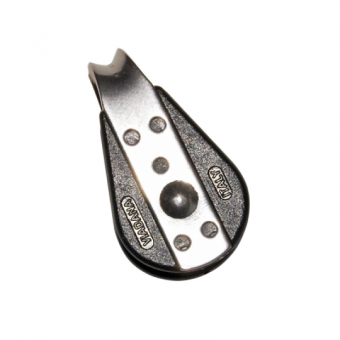 Viadana Delrin Ball Bearing Single Block with Fixed Head for Rope up to 6-10 mm, 22-38 mm Sheave