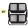 Mantagua Floodlight LED Terenez - 48000LM 110-230V 50/60Hz (IP67) (Beam Angle 48°) Mantagua Floodlight LED Terenez - 48000LM 110-230V 50/60Hz (IP67) (Beam Angle 48°)