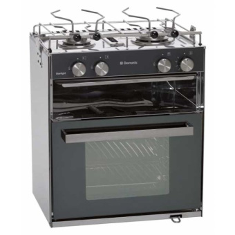 Dometic StarLight Gas Oven with Grill Cabinet and 2-Burner Hob