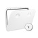 Nuova Rade 196347 - Top Line Hatch W/Lock, White, 460x525mm
