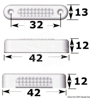 Osculati 13.634.30 - 4-Led Attwood Courtesy Light Horizontal