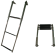 Allpa Stainless Steel Telescopic Bathing Ladder, 4 Steps Lined With Plastic, Max. Tube Ø38mm