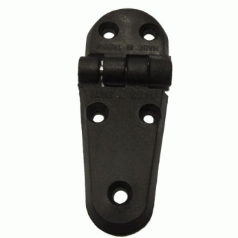 Allpa Nylon Hinge, 105x40mm, Black