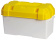 Osculati 14.546.02 - White/Yellow Battery Box Moplen 120 A