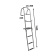 Båtsystem SL150R - Stainless Steel Side Ladder 6 Steps 150×27 cm