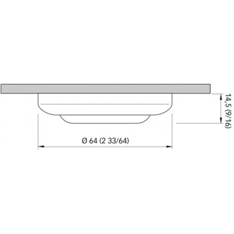 Quick Surface-Mounting Ceiling Lamp Miro'