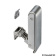Osculati 38.202.00 - Pearl stainless steel lever latch
