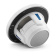 JL Audio 010-03089-00 - M6-650 Marine Speaker Classic Style White